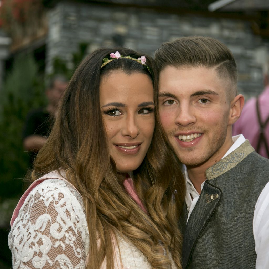 Justine und Joey Heindle bei der Alpenrauschparty im August 2017