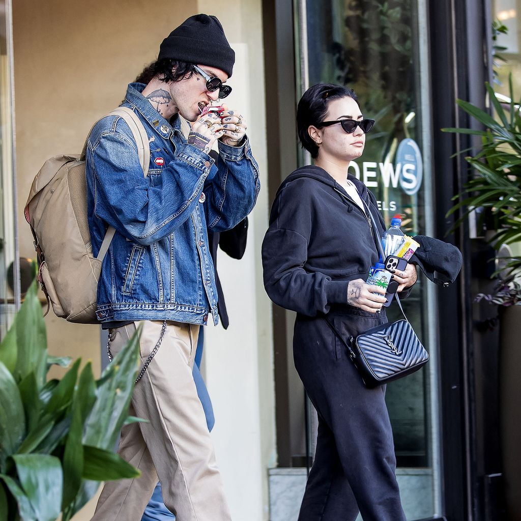 Jute$ und Demi Lovato in New Orleans, 2022