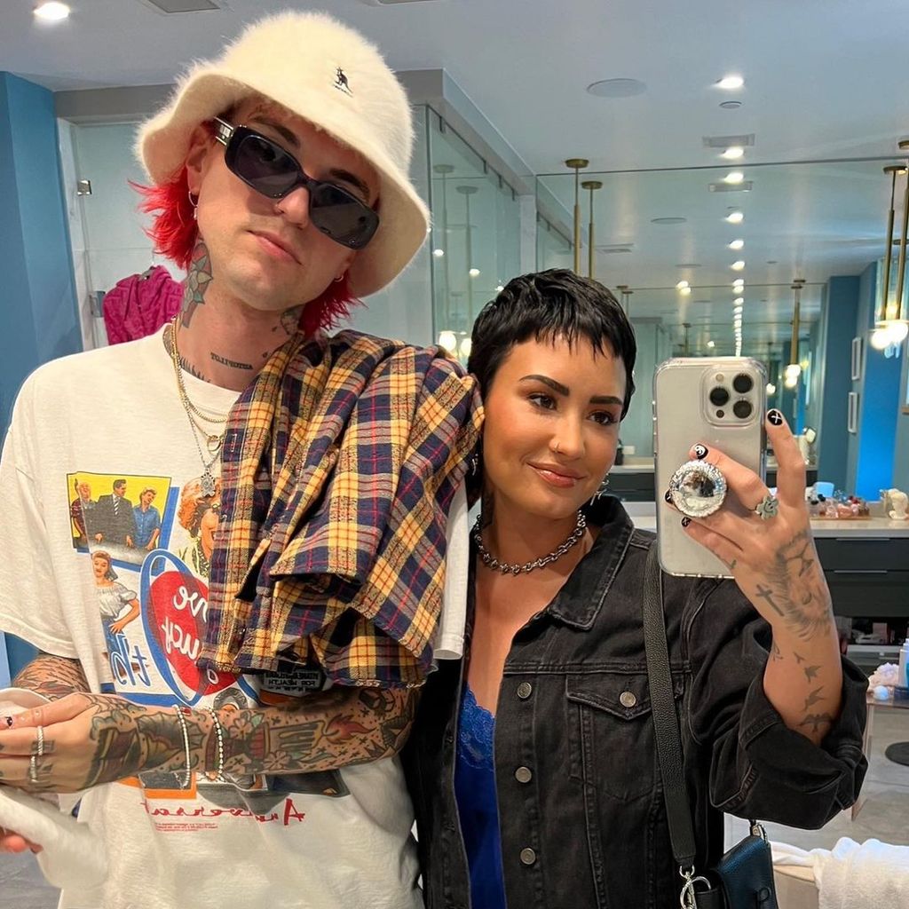 Jute$ und Demi Lovato im Jahr 2023