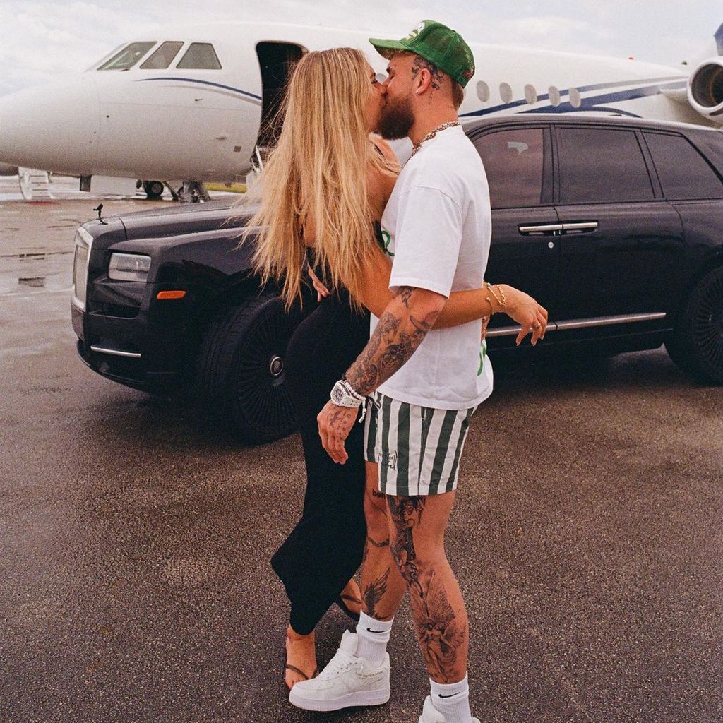 Jutta Leerdam und Jake Paul