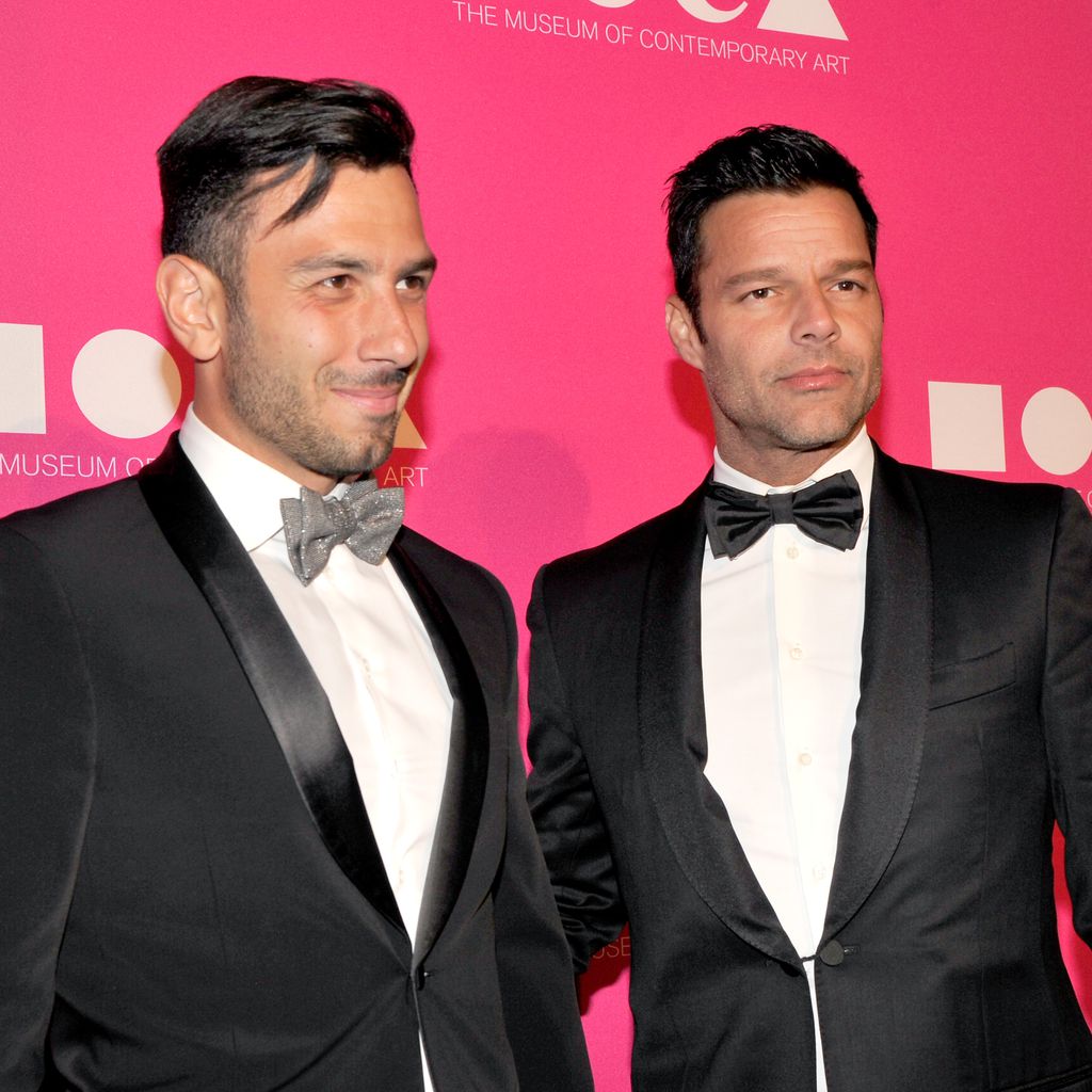 Jwan Yosef und Ricky Martin bei der MOCA Gala 2017