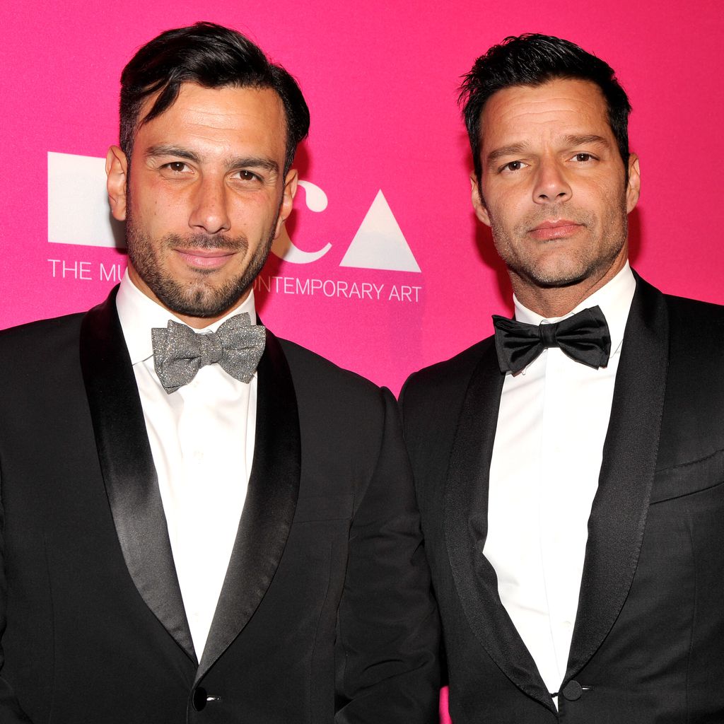 Jwan Yosef und Ricky Martin im April 2017 in Los Angeles