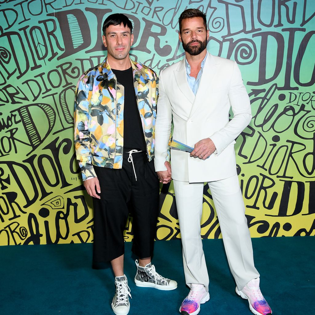 Jwan Yosef und Ricky Martin im Dezember 2019