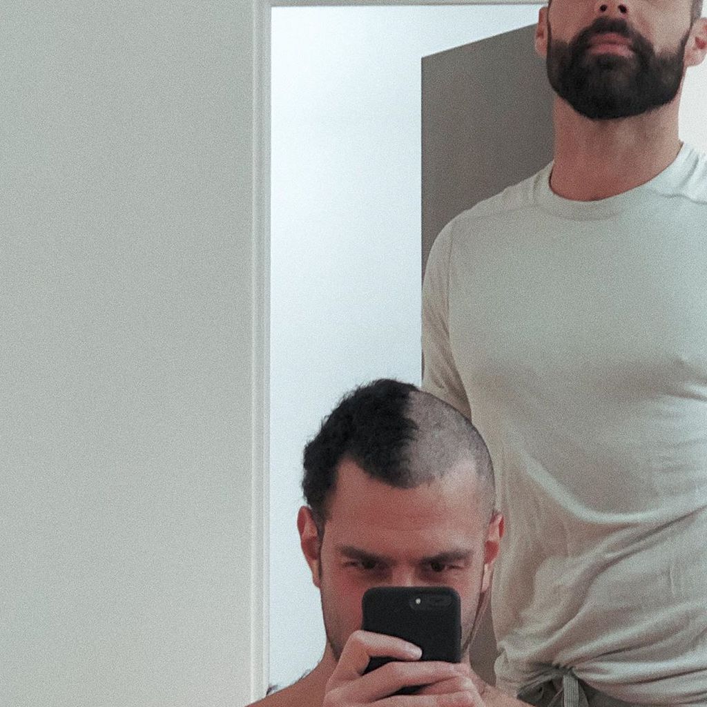 Jwan Yosef und Ricky Martin im März 2020