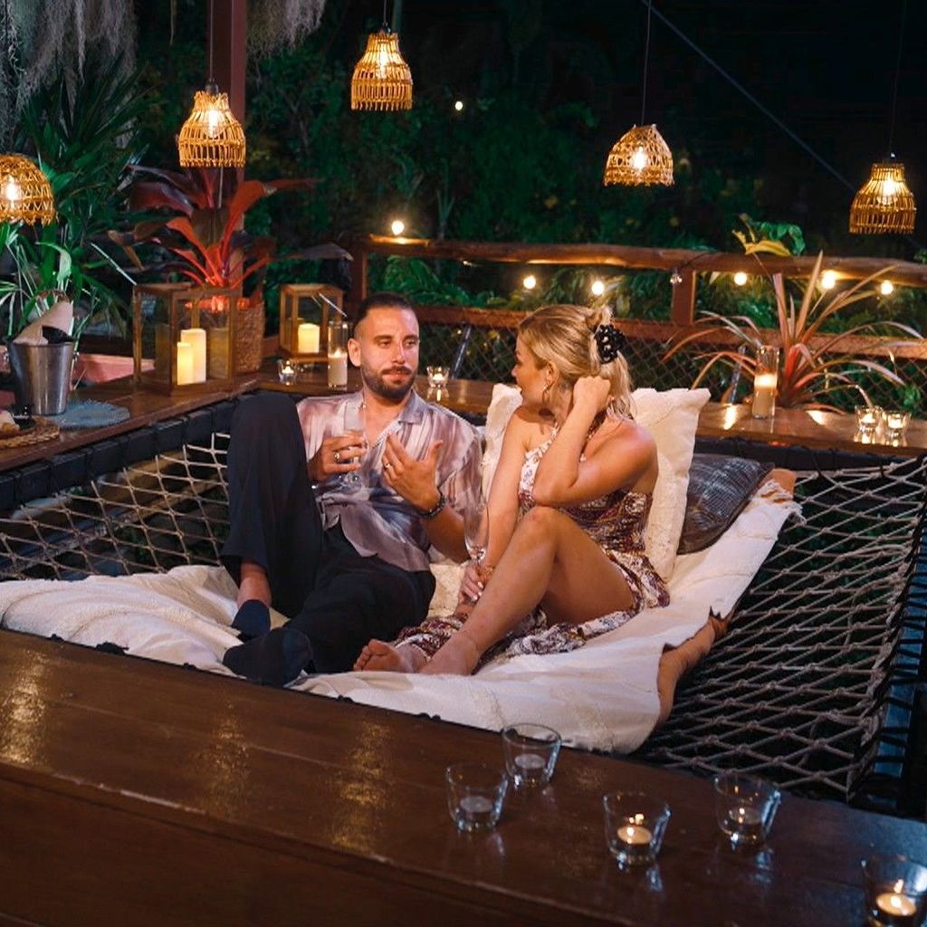 Kaan und Michelle bei ihrem "Bachelor in Paradise"-Einzeldate