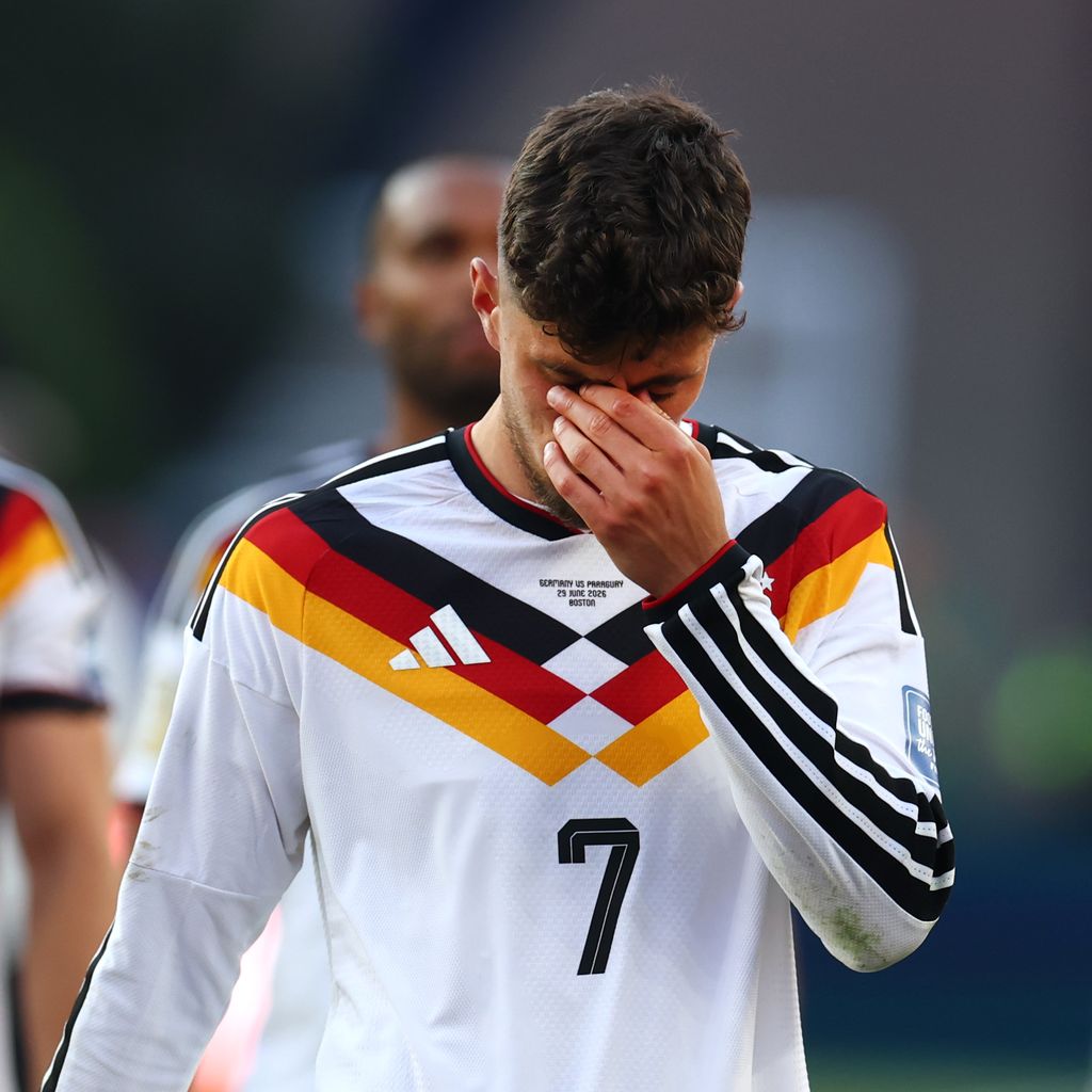 Kai Havertz nach Deutschlands Aus im Elfmeterschießen gegen Paraguay bei der WM 2026 in Foxborough