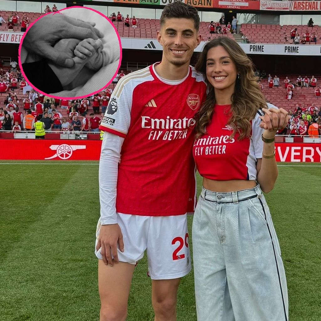 Kai Havertz und Sophia Havertz