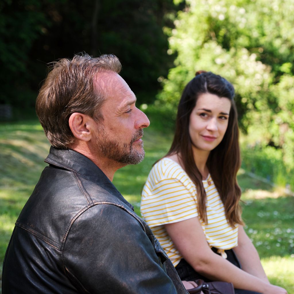 Kai Noll und Sarah Bogen in "Unter uns"