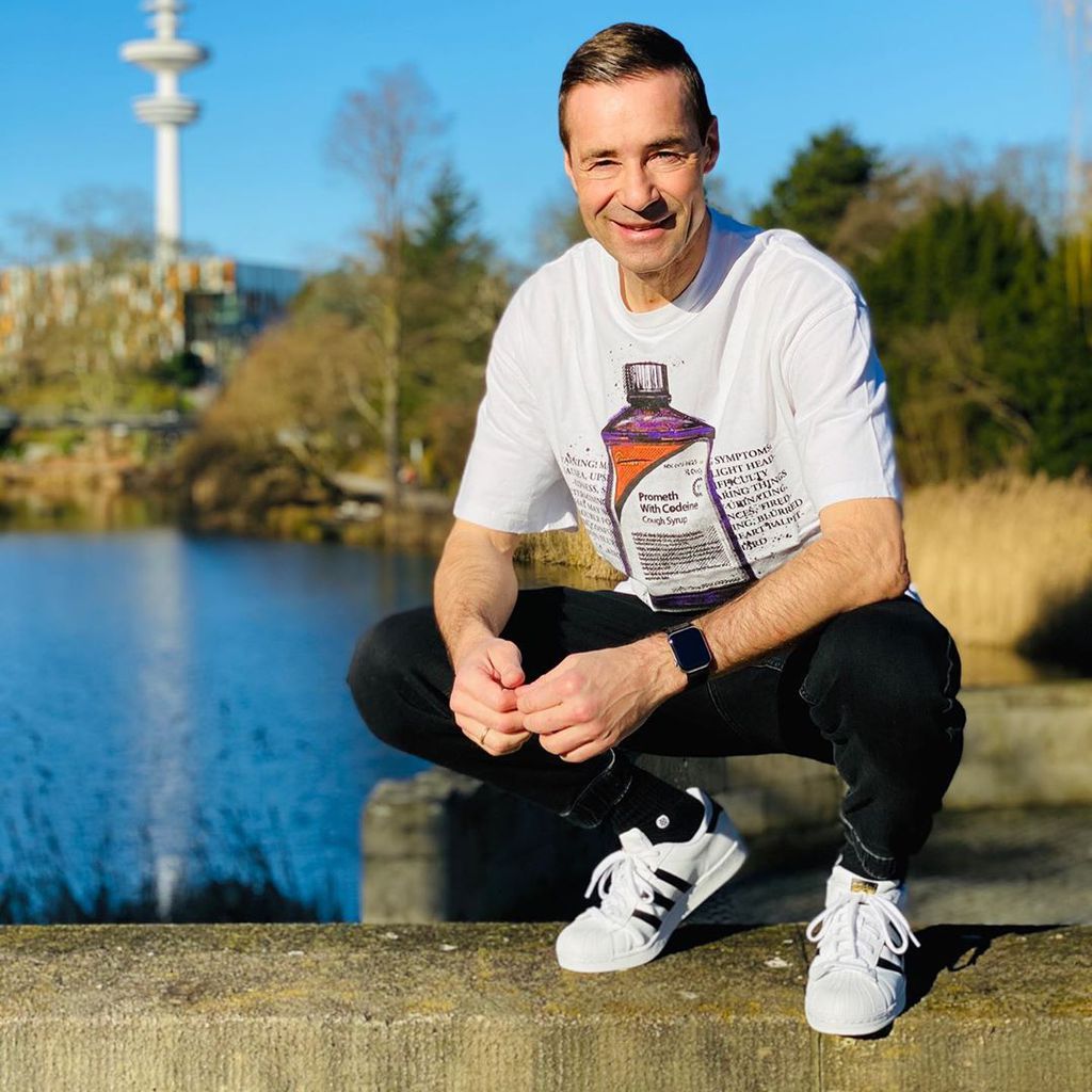 Kai Pflaume in einem Codein-T-Shirt im Februar 2020