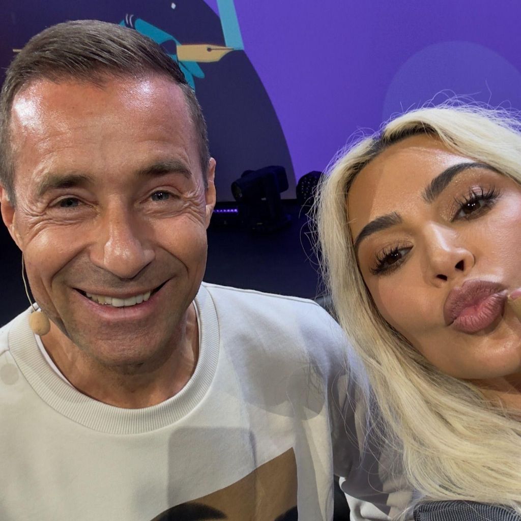 Kai Pflaume und Kim Kardashian, 2024