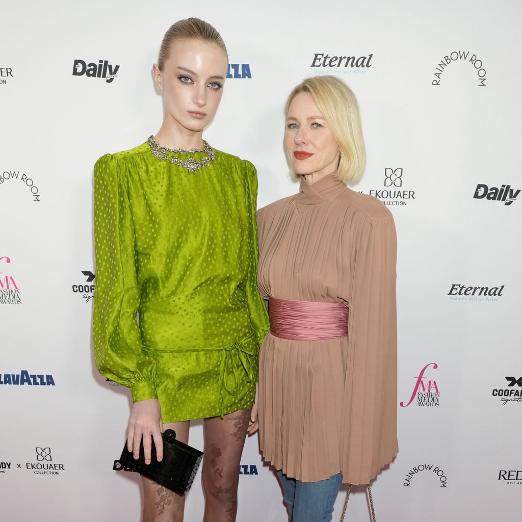 Kai Schreiber und Naomi Watts bei den Fashion Media Awards des Daily Front Row in New York City