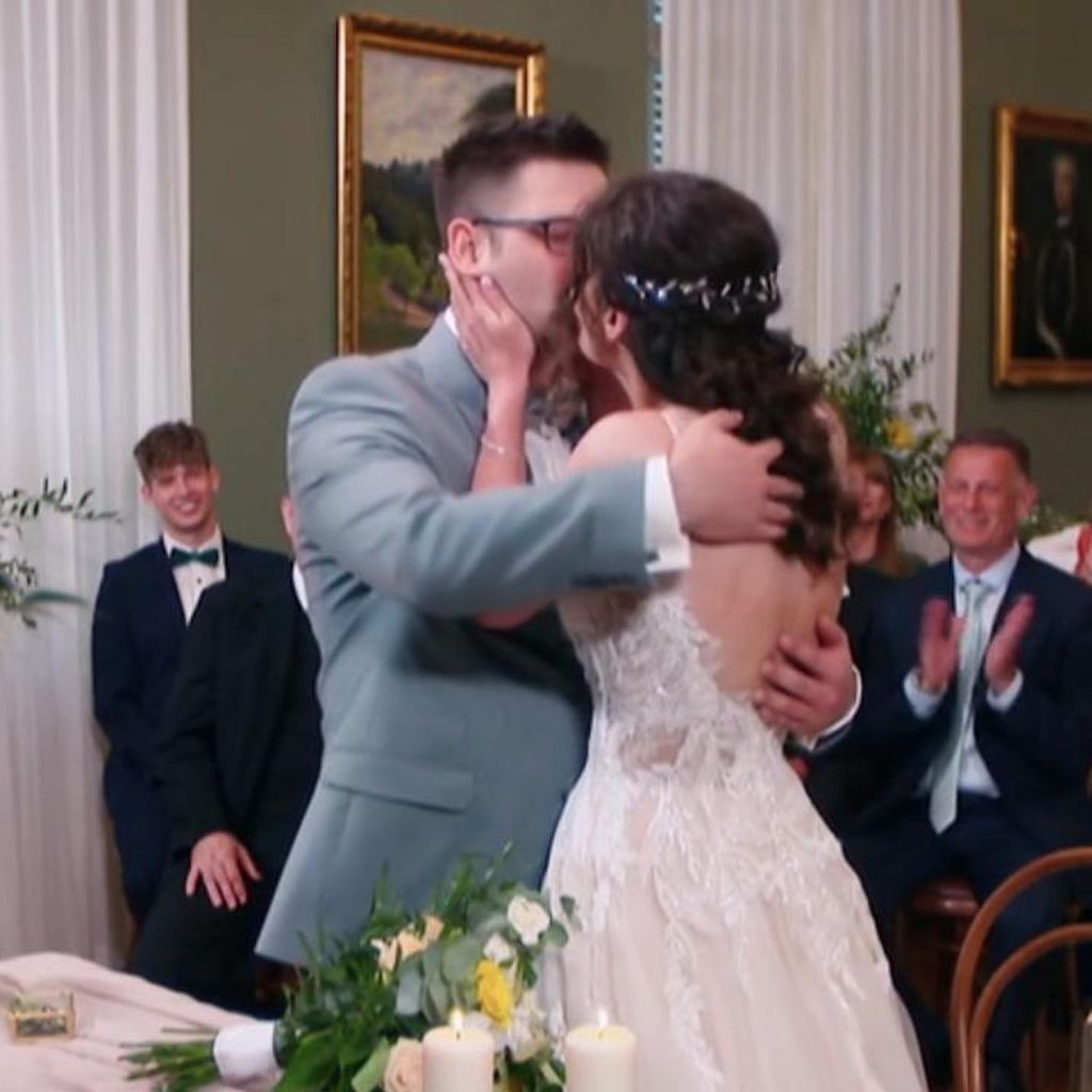 Kai und Marina K. bei "Hochzeit auf den ersten Blick" 2023