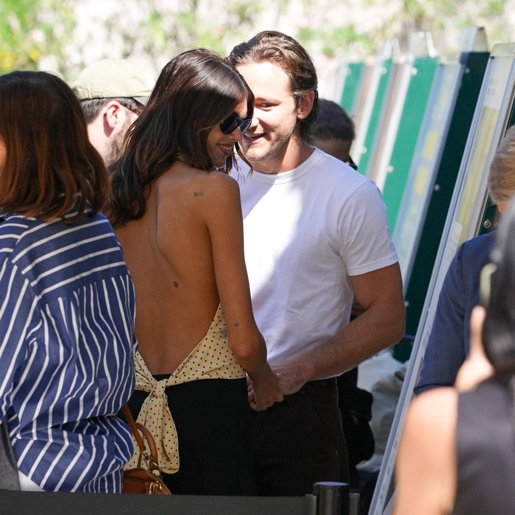Kaia Gerber und Lewis Pullman in Venedig, September 2025