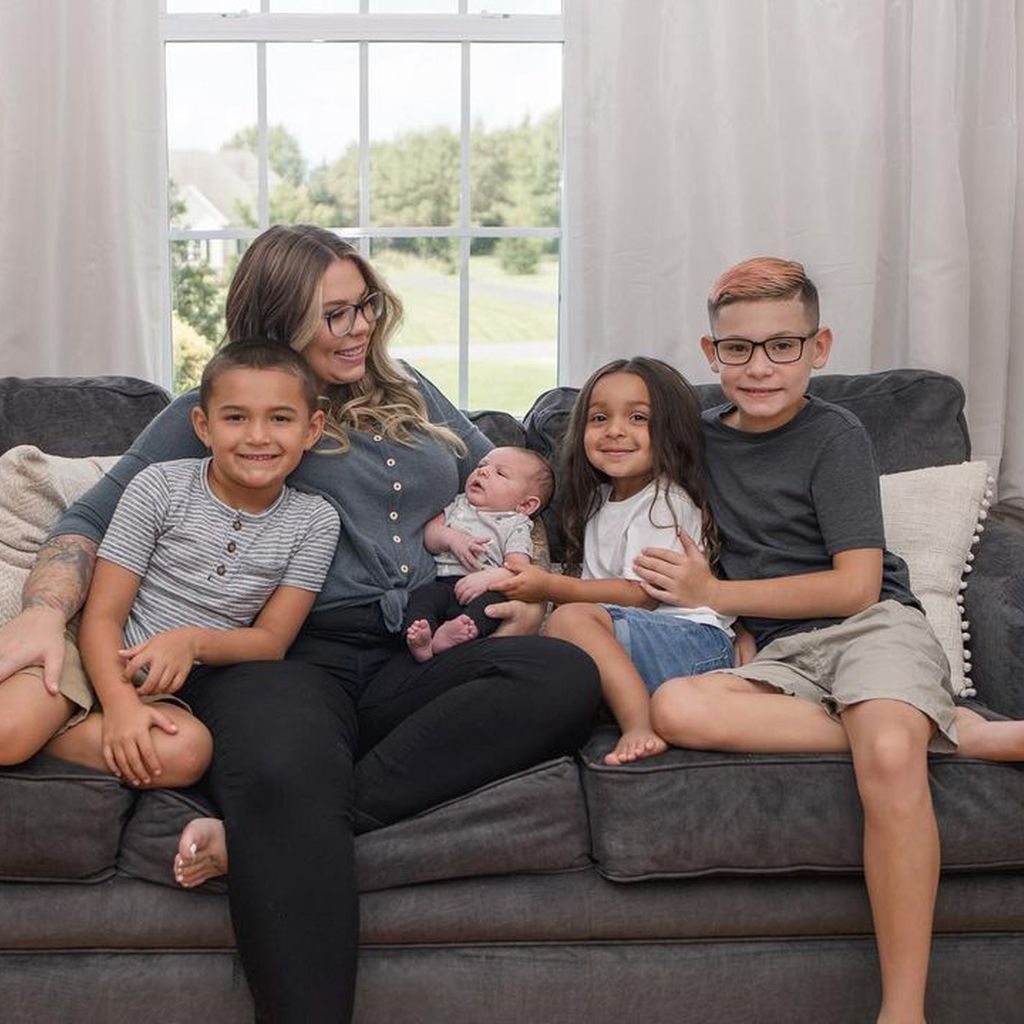 Kailyn Lowry mit ihren Kindern im August 2020