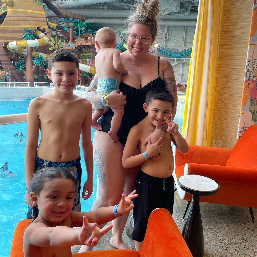Kailyn Lowry mit ihren Kindern