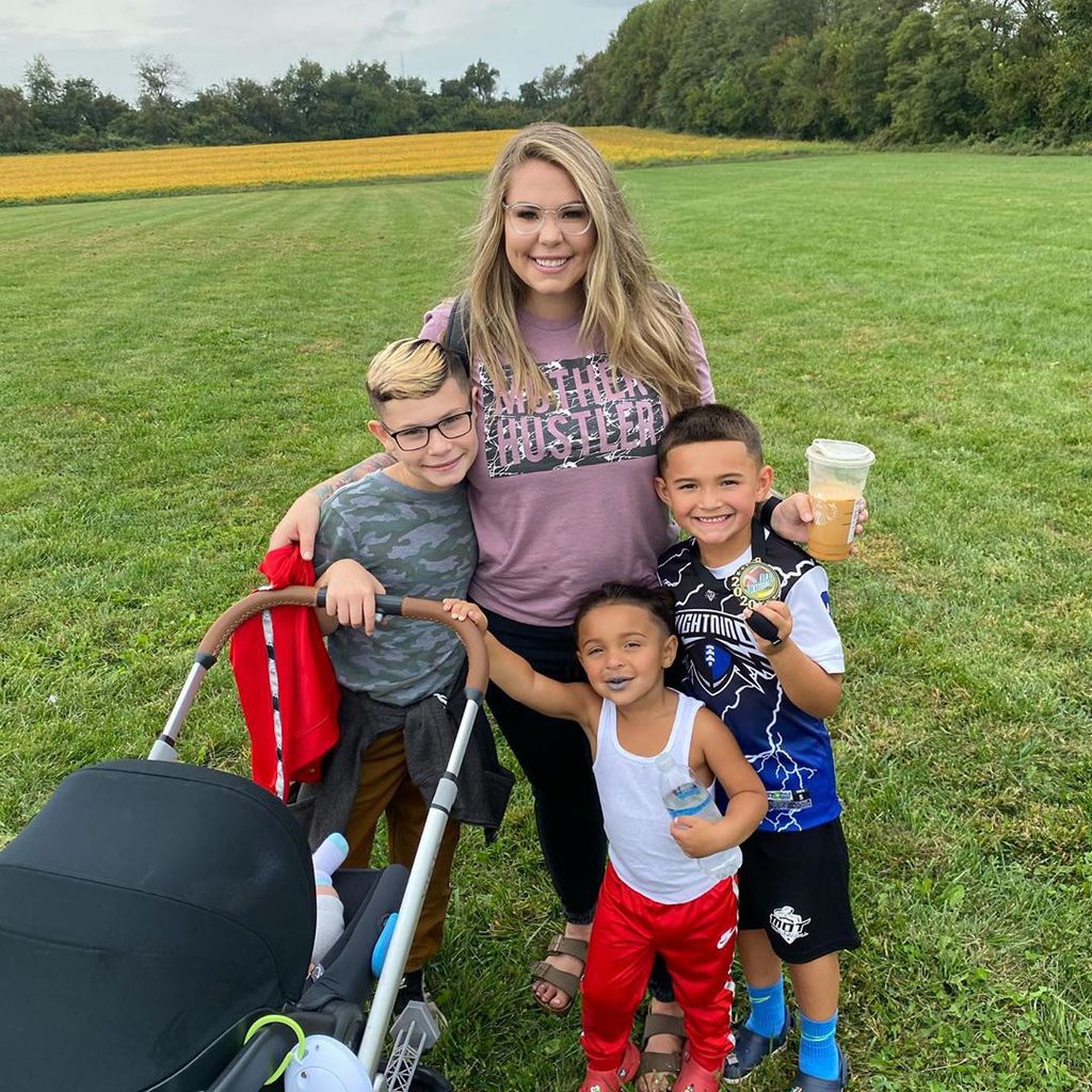 Kailyn Lowry mit ihren Kindern, Oktober 2020