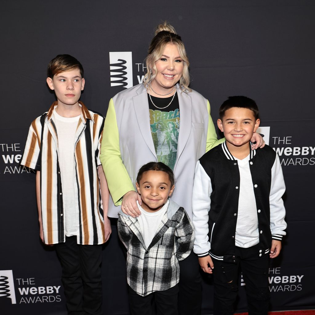 "Teen Mom"-Star Kailyn Lowry mit ihren Kindern, Mai 2023