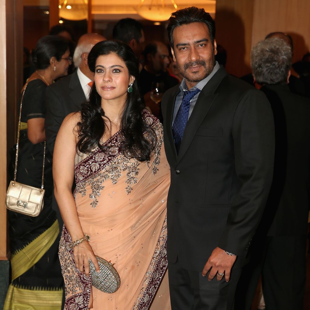 Kajol und Ajay Devgan, November 2013