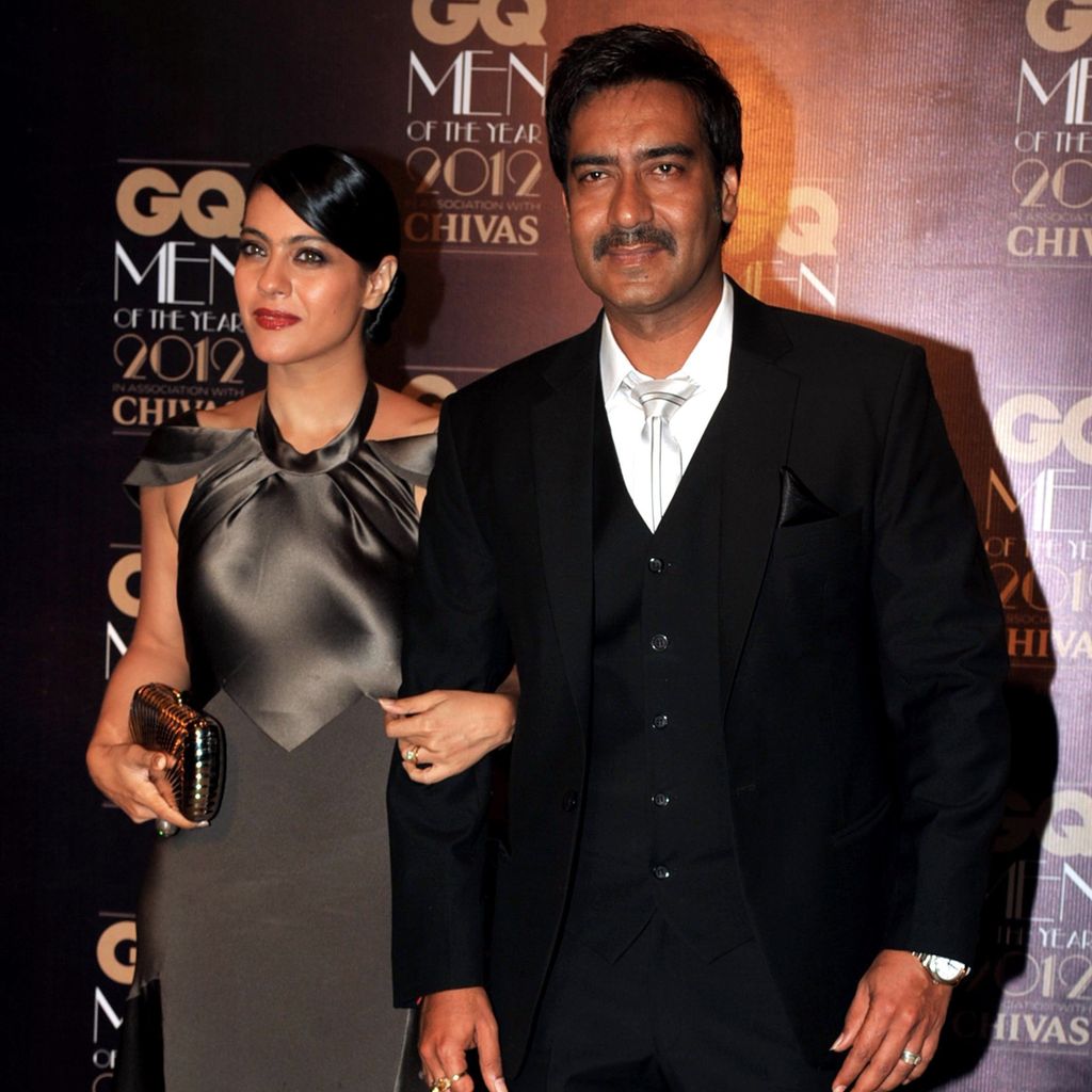 Kajol und Ajay Devgan, September 2012