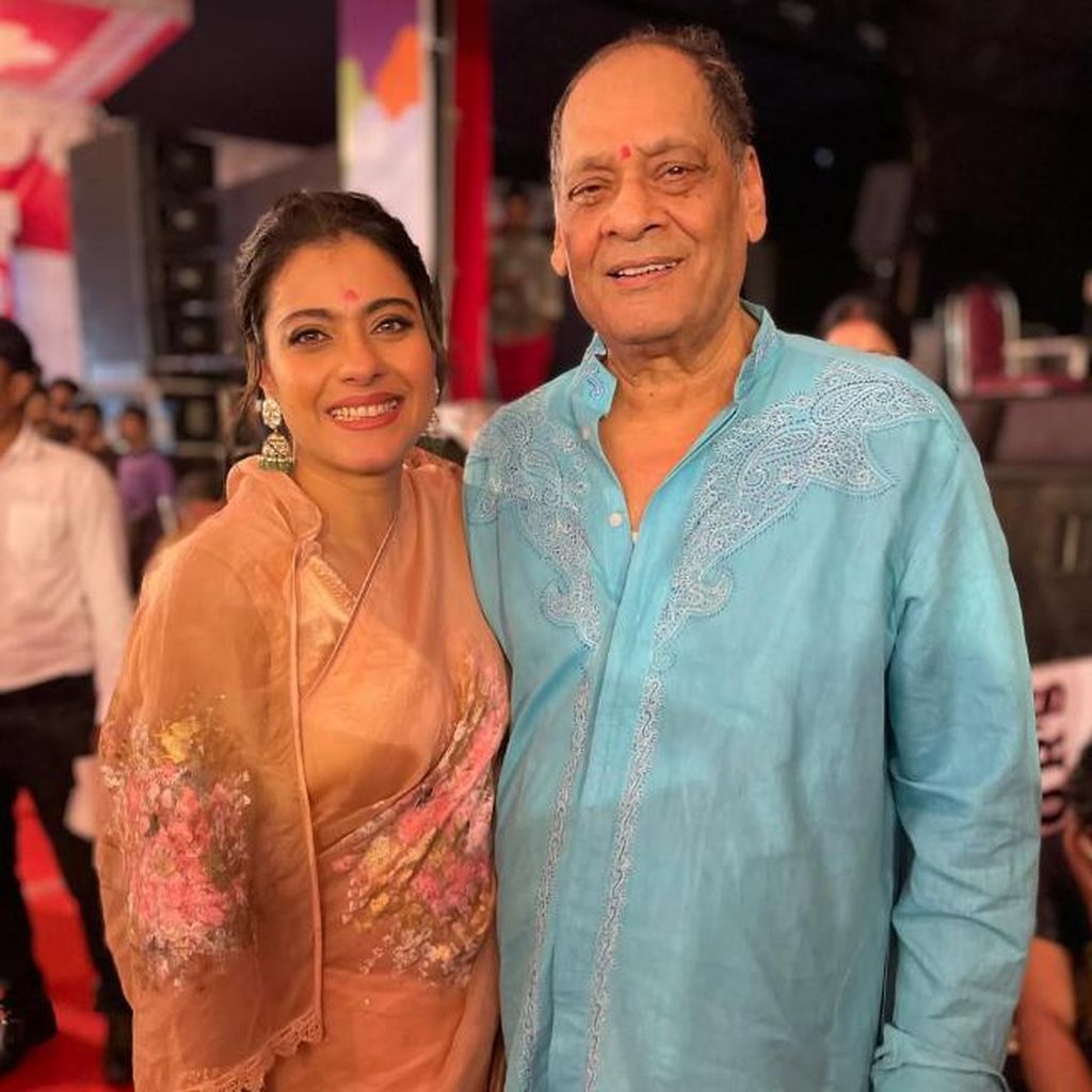 Kajol und ihr Onkel Deb Mukherjee