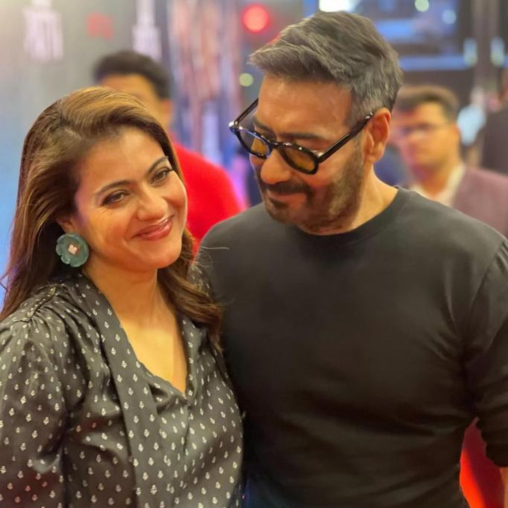 Bollywood-Star Kajol und ihr Mann Ajay