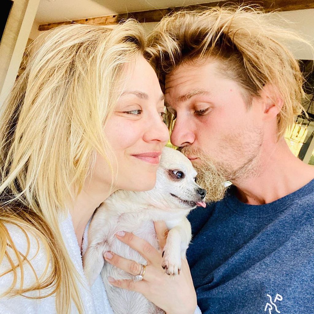 Kaley Cuoco und Karl Cook im März 2020