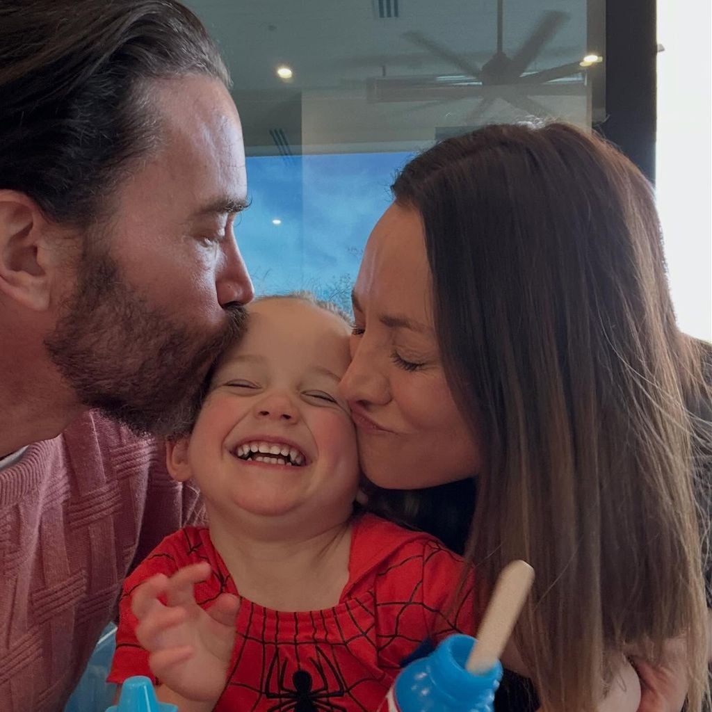 Kaley Cuoco und Tom Pelphrey mit Tochter Matilda