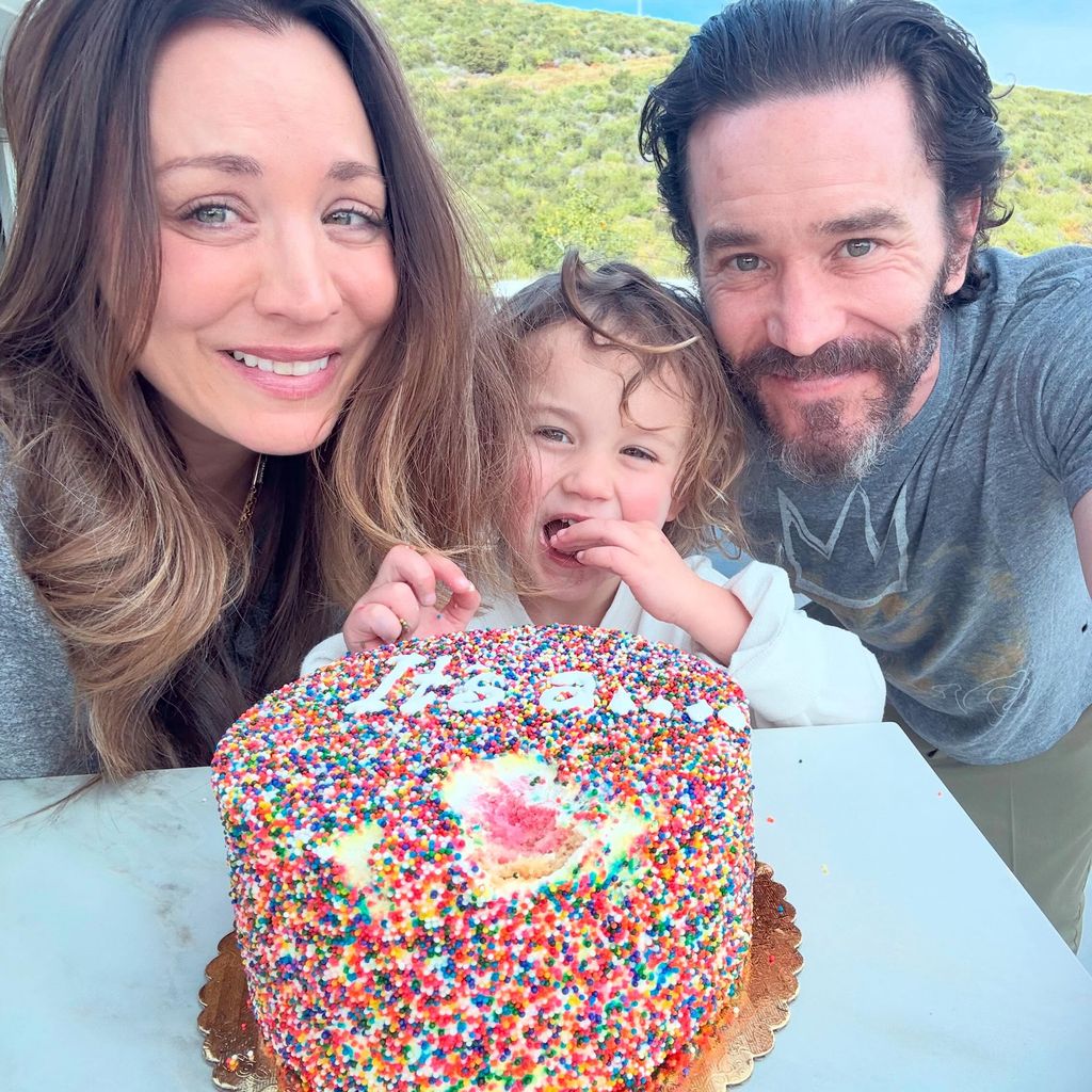 Kaley Cuoco und Tom Pelphrey mit ihrer Tochter Matilda, 2026