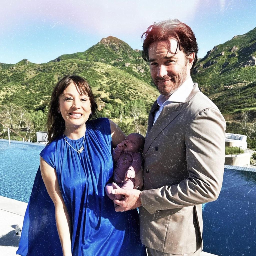 Kaley Cuoco und Tom Pelphrey mit ihrer Tochter Matilda