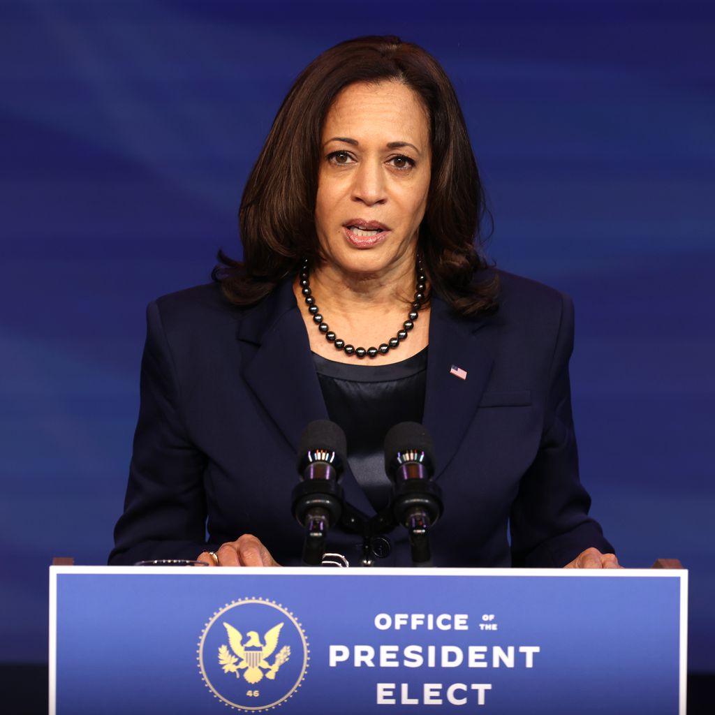 Kamala Harris , Zukünftige Vize-Präsidentin der USA,