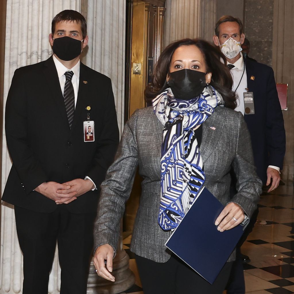 Kamala Harris im US-Kapitol im Dezember 2020