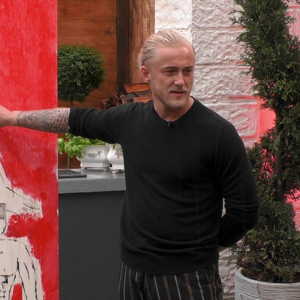 Kandidat Mario bei der "Claudias House of Love"-Challenge "Schwing den Pinsel"