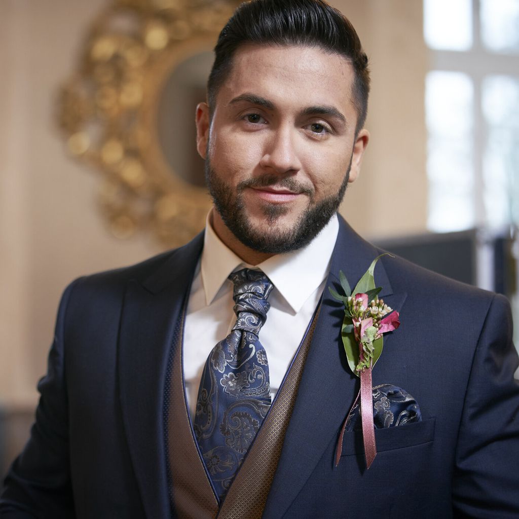 Kandidat Mehmet bei seiner "5 Senses for Love"-Hochzeit