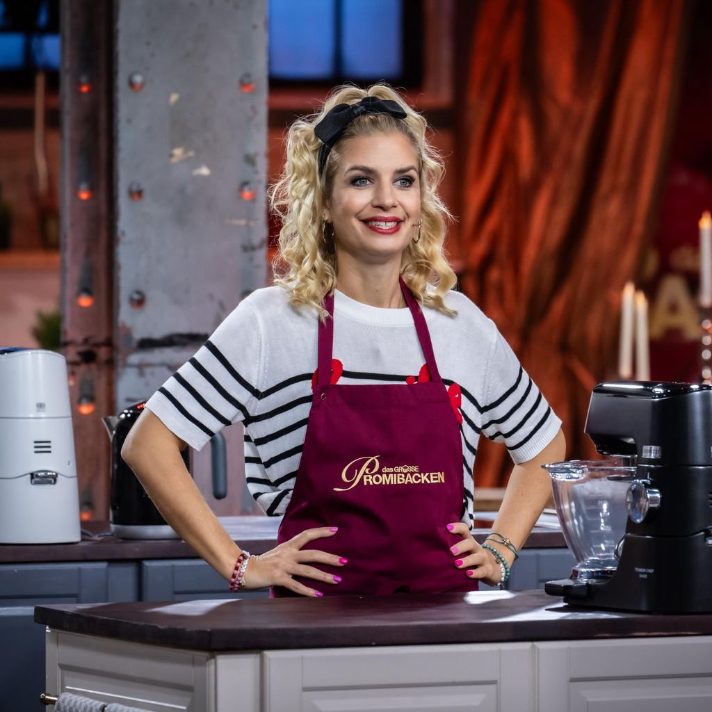 Kandidatin Susan Sideropoulos bei "Das große Promibacken"