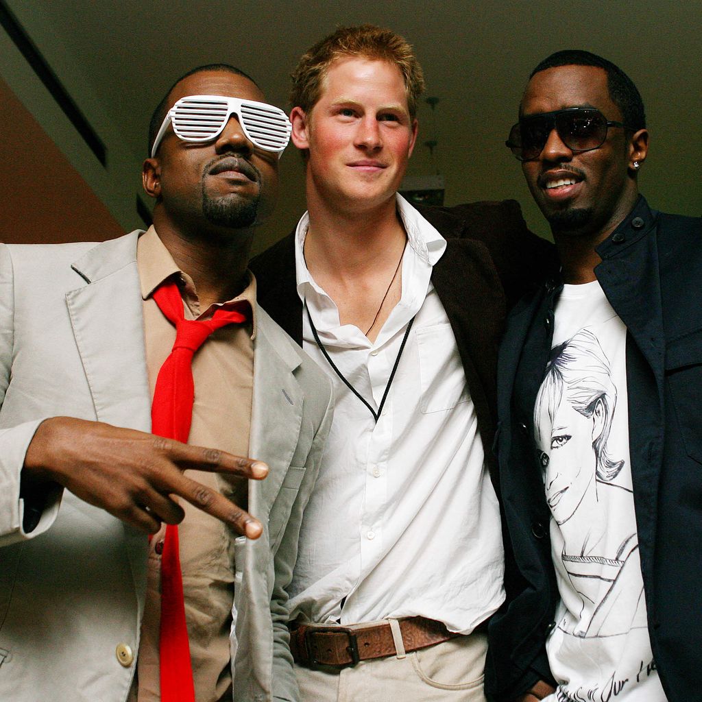 Kanye West, Prinz Harry und P. Diddy
