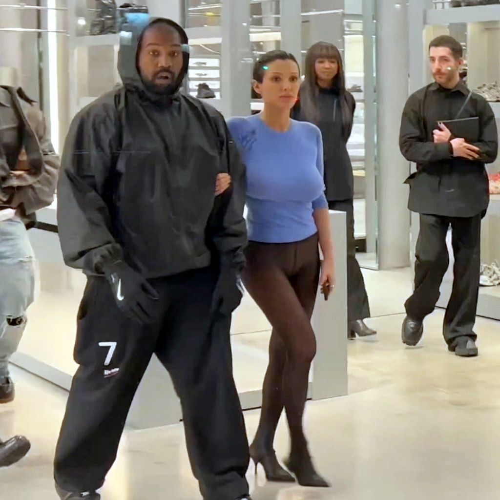 Kanye West und Bianca Censori im Februar 2024