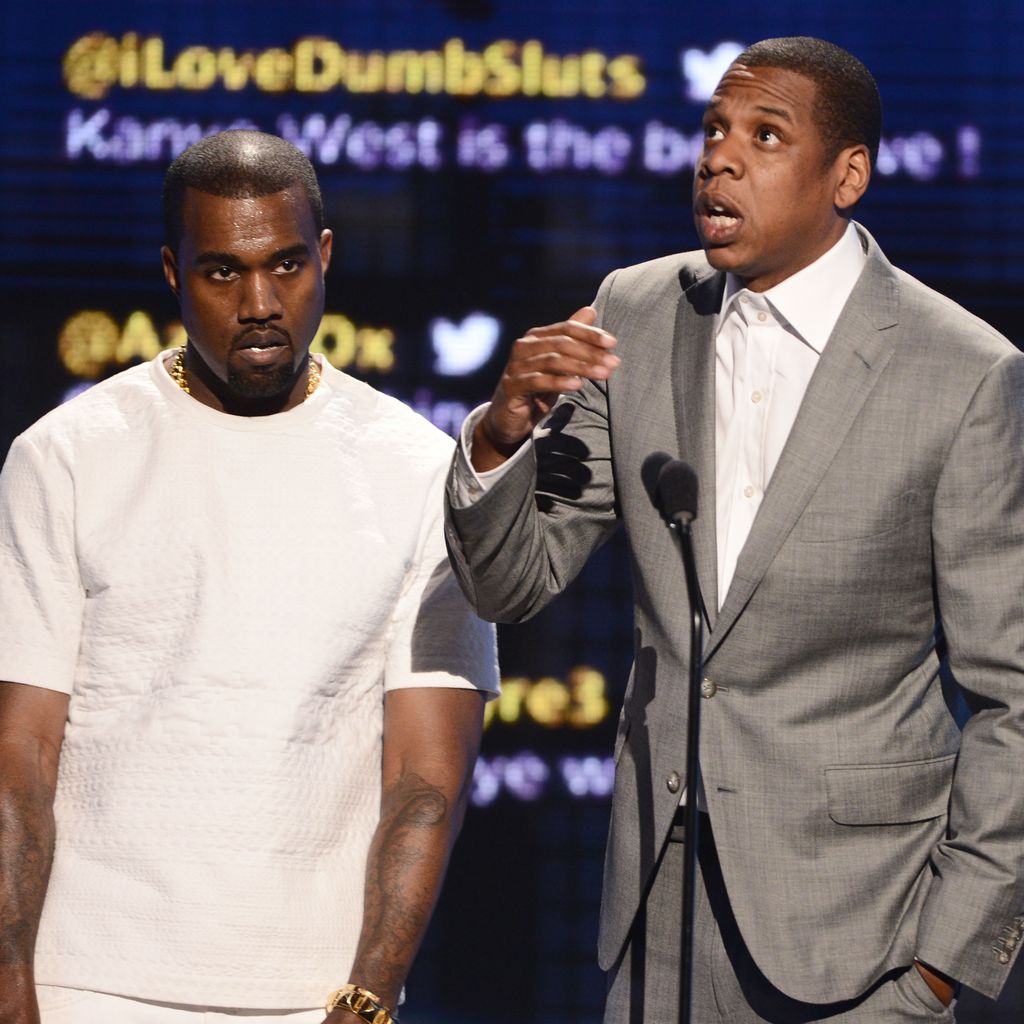 Kanye West und Jay-Z im Juli 2012