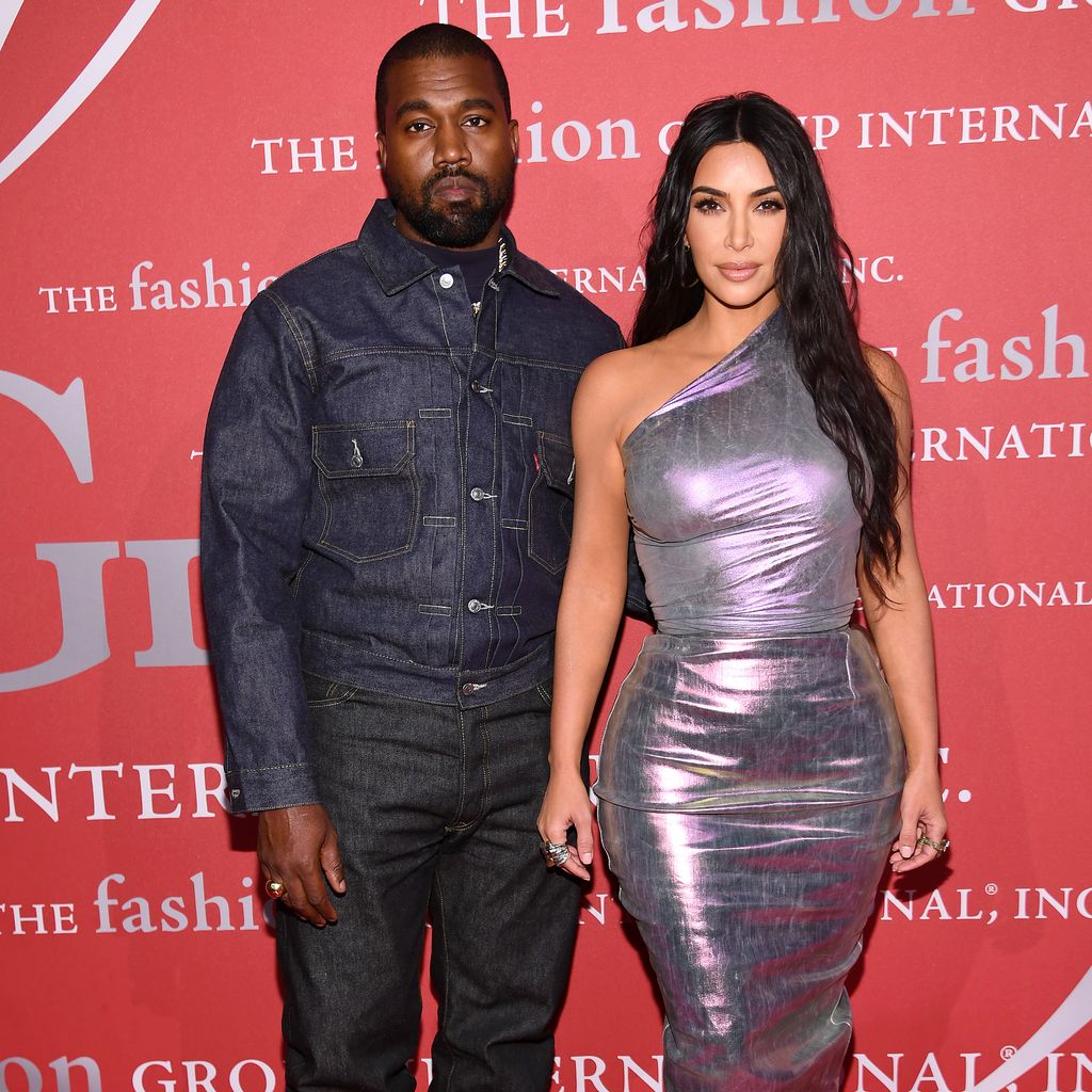 Kanye West und Kim Kardashian, 2019