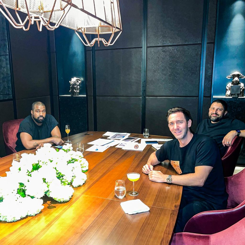 Kanye West und Marcel Remus, 2023