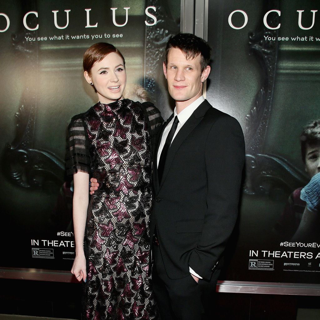 "Doctor Who"-Stars Karen Gillan und Matt Smith auf der "Oculus"-Premiere
