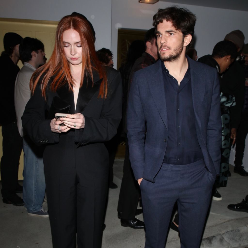 Karen Gillan und Nick Kocher bei der After Party der Golden Globes 2024