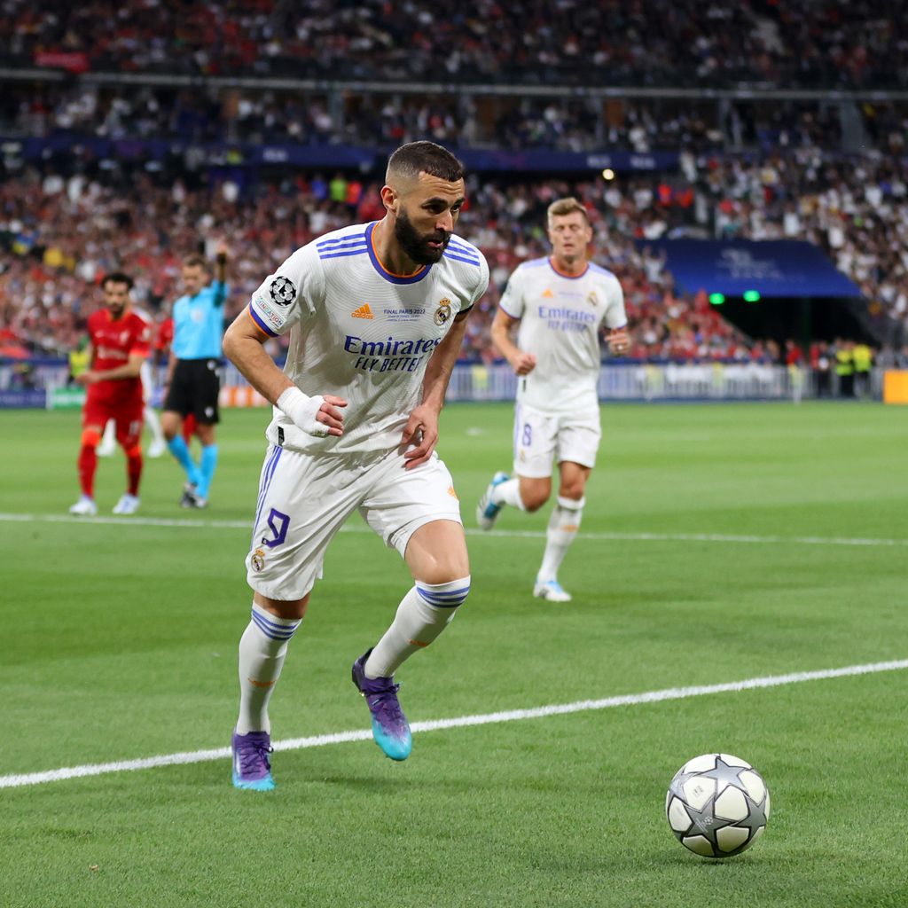 Karim Benzema bei der UEFA Champions League 2022