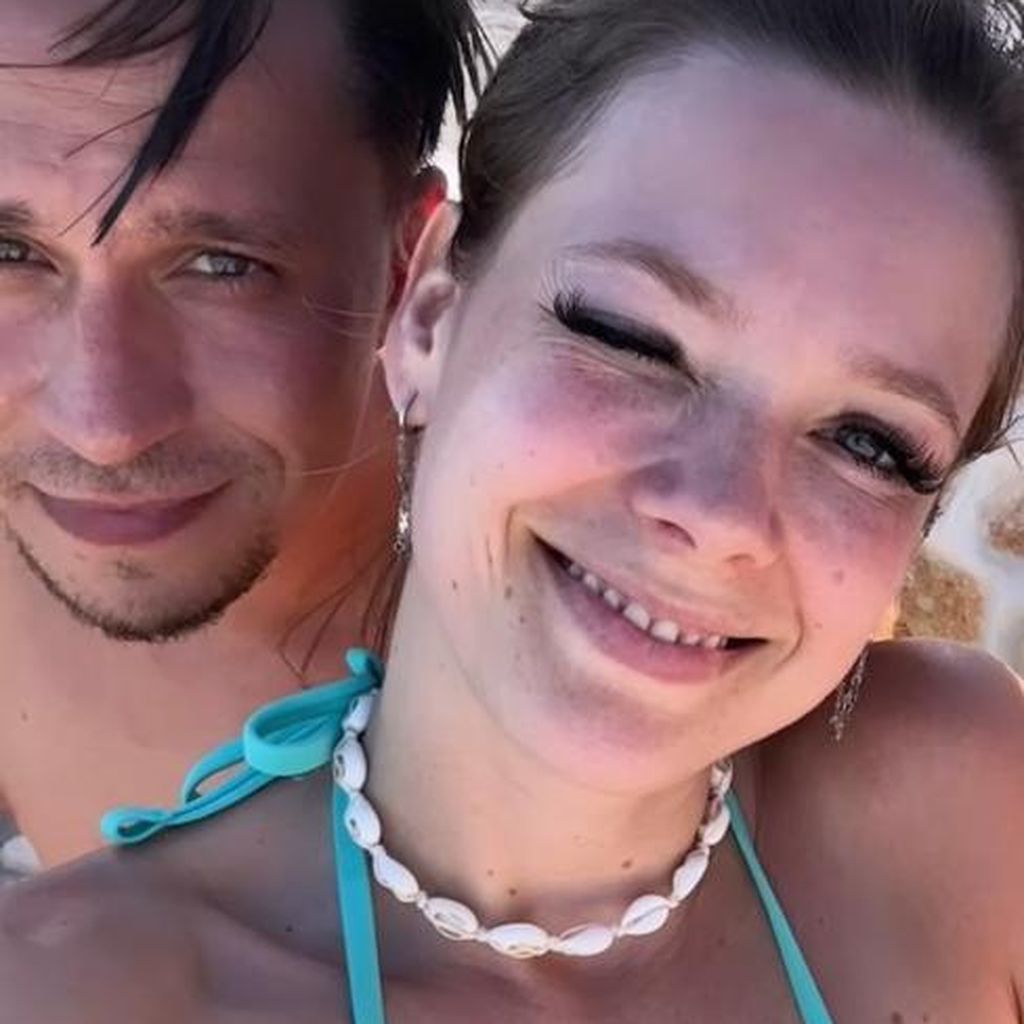 Karim El Kammouchi und Anne Wünsche im Urlaub