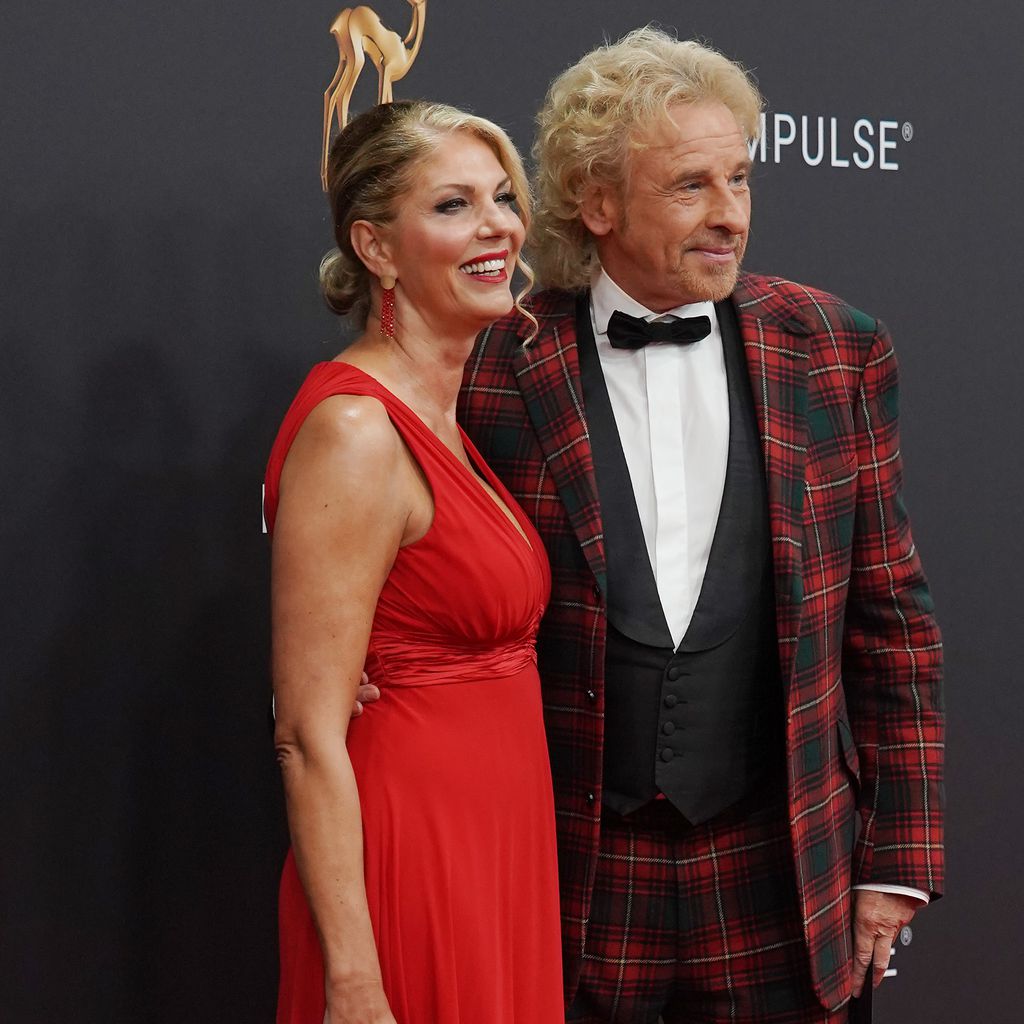 Karina Mroß und Thomas Gottschalk