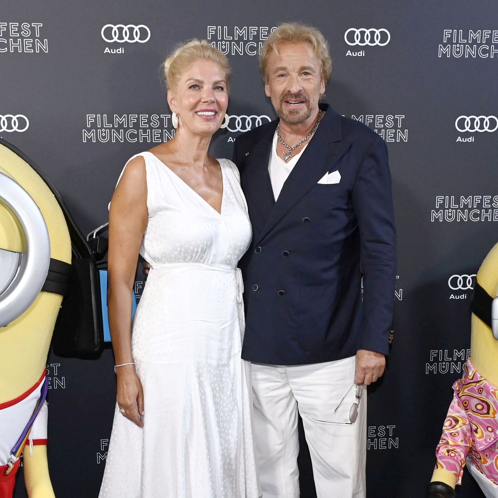 Karina Mroß und Thomas Gottschalk