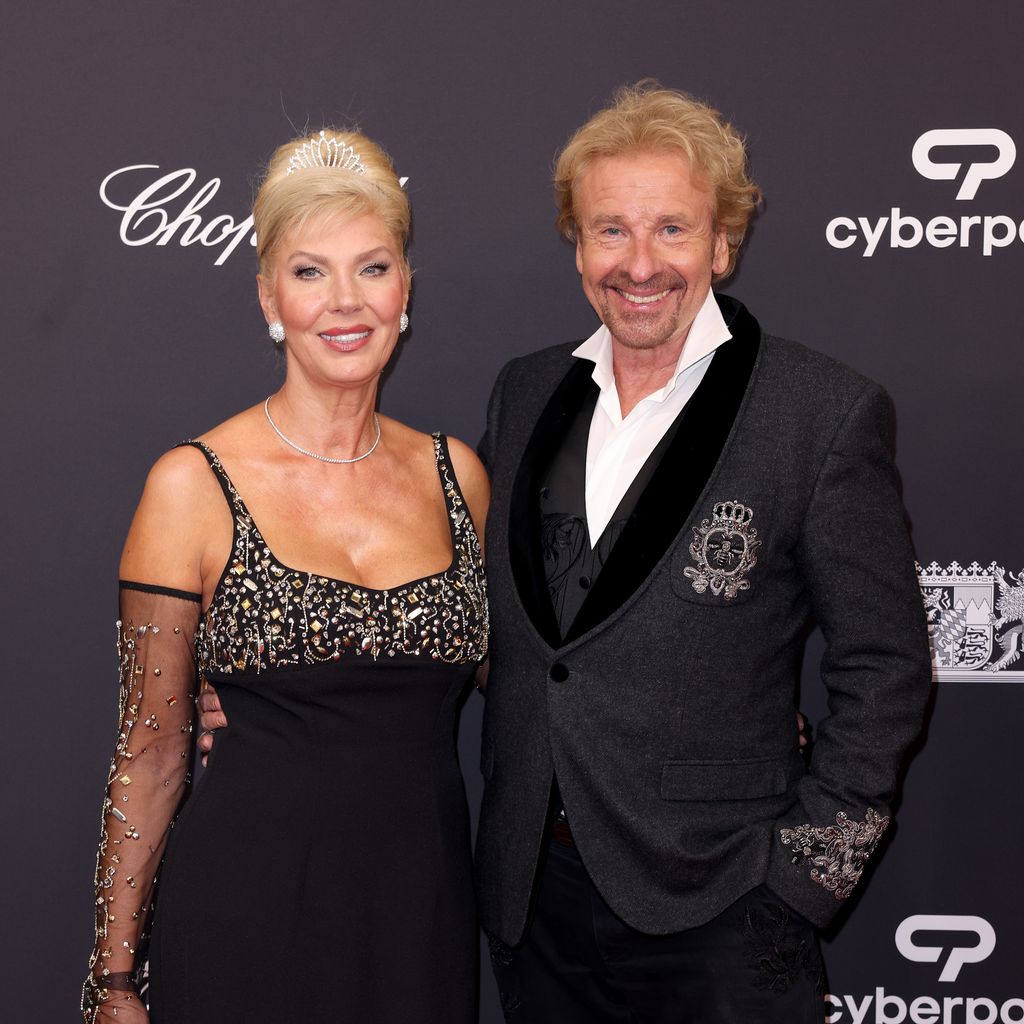 Karina Mroß und Thomas Gottschalk, München