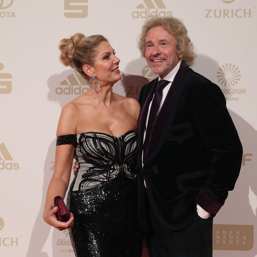 Karina Mroß und Thomas Gottschalk