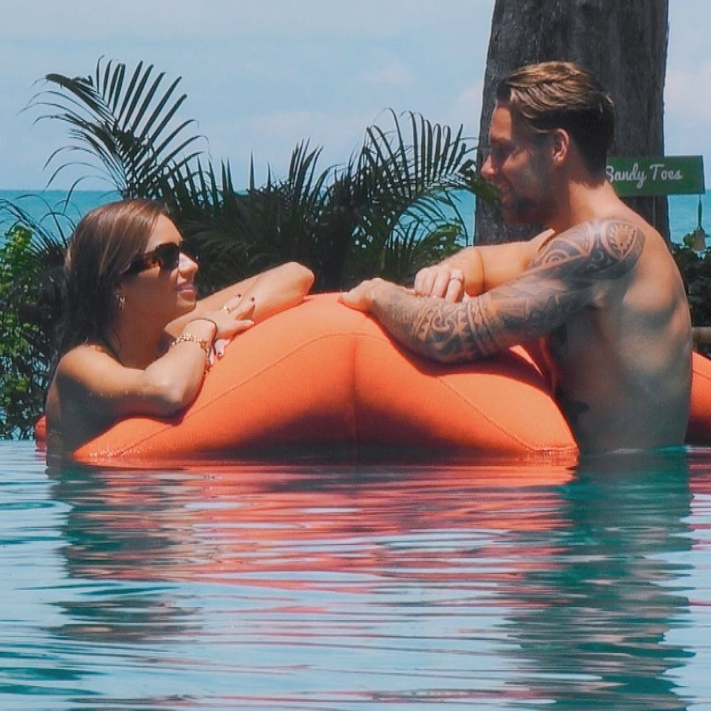 Karina und Steffen bei "Bachelor in Paradise" 2023
