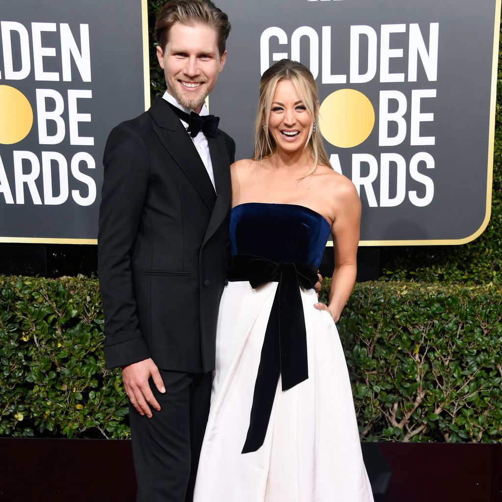 Karl Cook und Kaley Cuoco bei den Golden Globe Awards im Januar 2019 in Beverly Hills