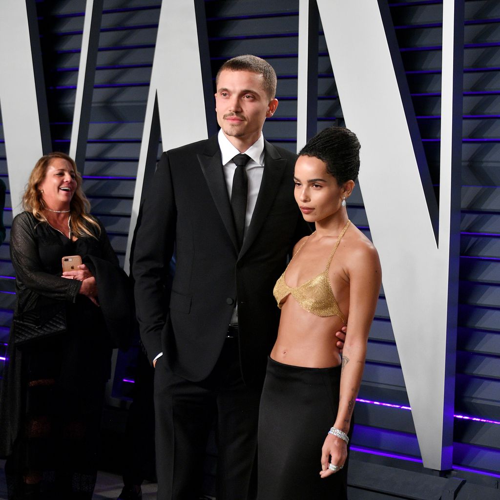 Karl Glusman und Zoe Kravitz bei der Vanity Fair Oscar Party 2019